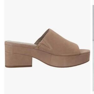 Eileen Fisher chunky Dana platform 90’s mule quiet luxury classy Y2K bohemian